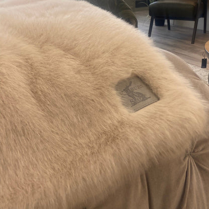 Annie Faux Fur Throw Small