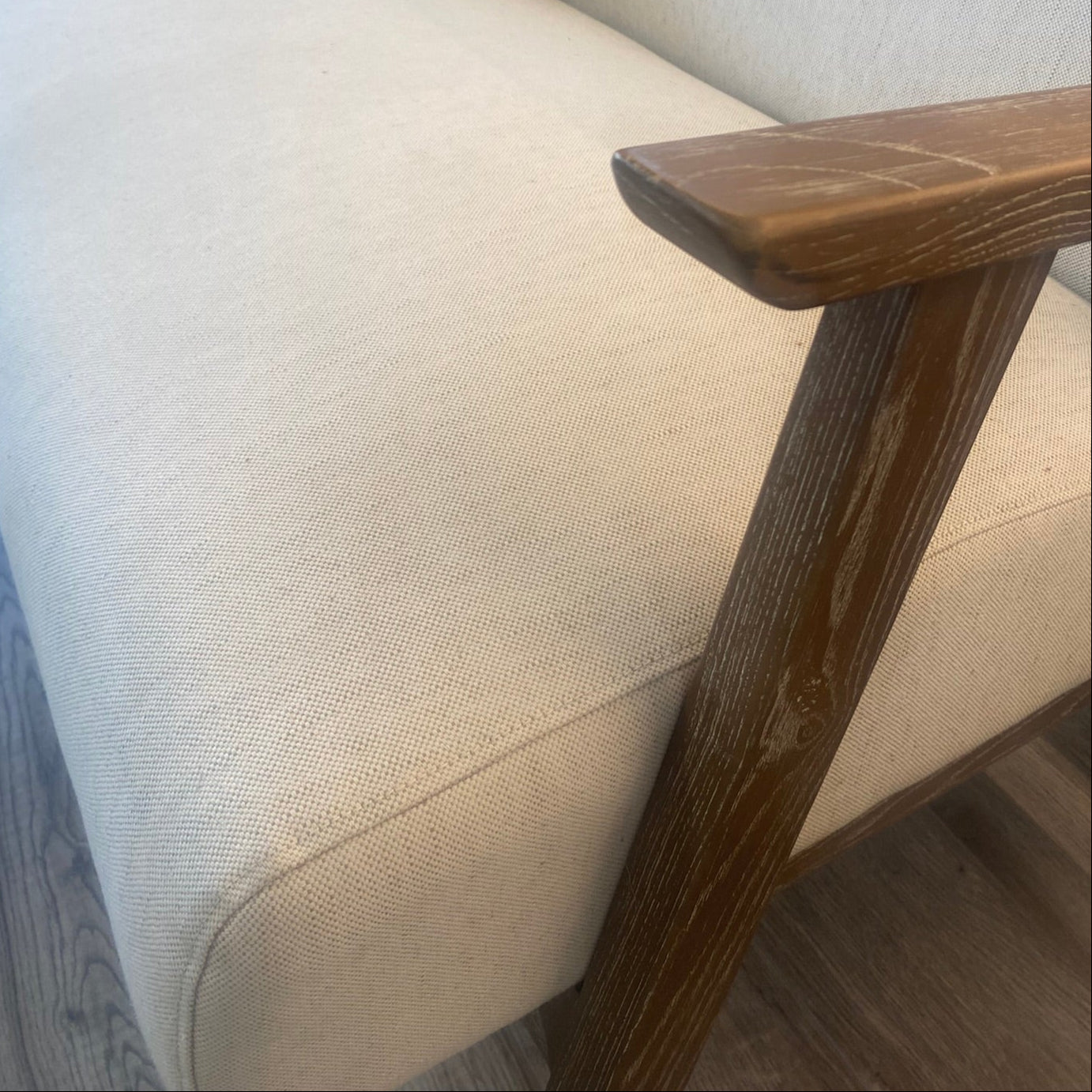 Newton 2 Seater Sofa Natural Linen