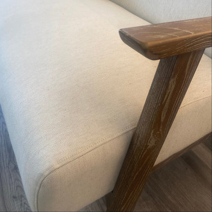 Newton 2 Seater Sofa Natural Linen