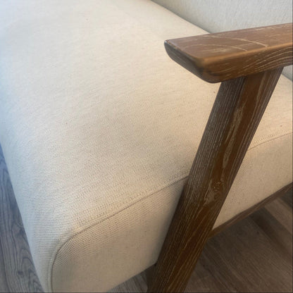 Newton 2 Seater Sofa Natural Linen