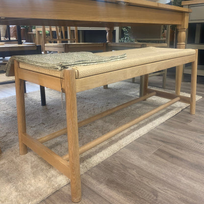 Farmhouse Rope Bench