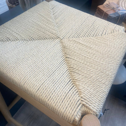 Farmhouse Rope Stool