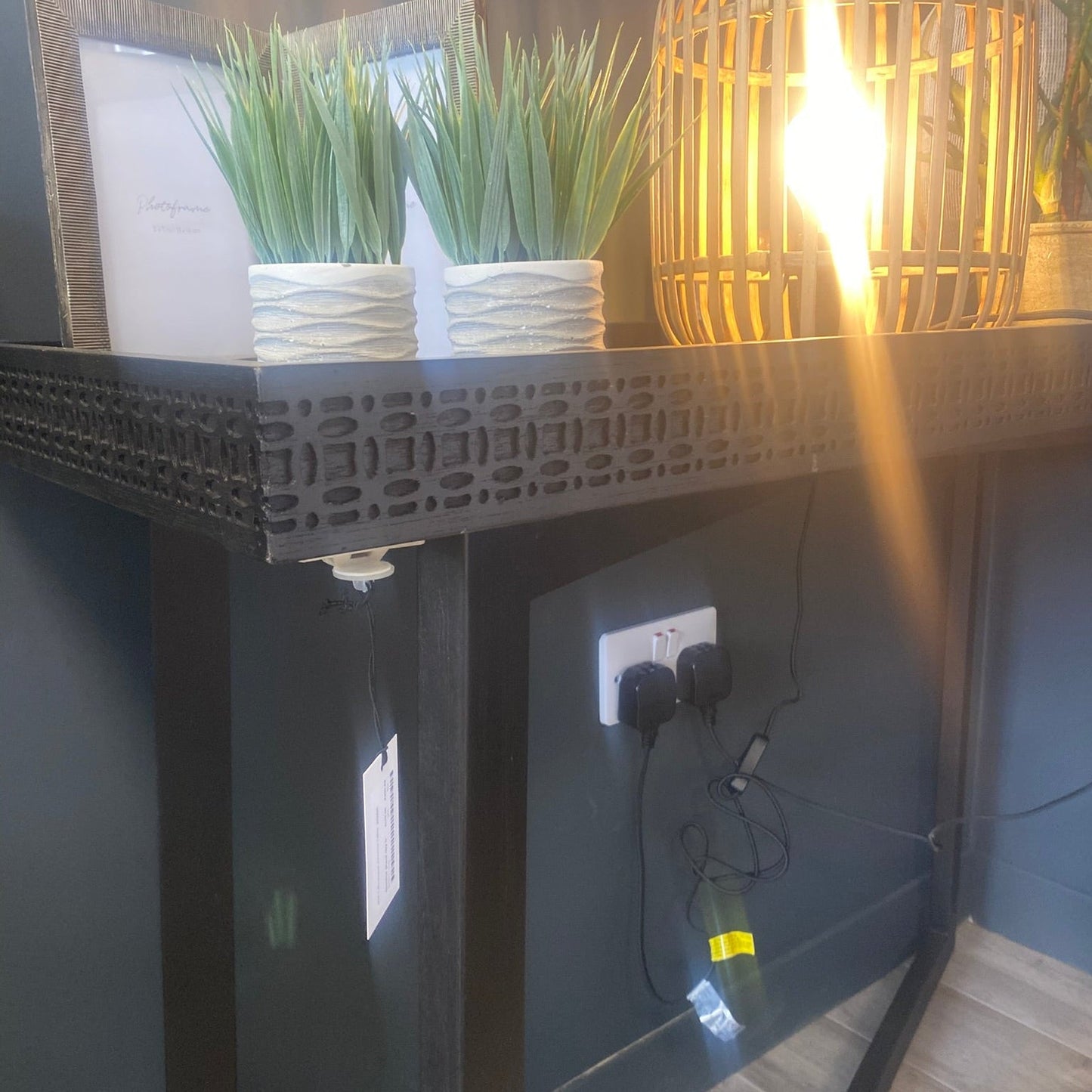 Barland Console Table Black