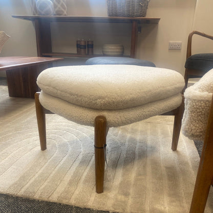 Darcie Footstool Sheepskin