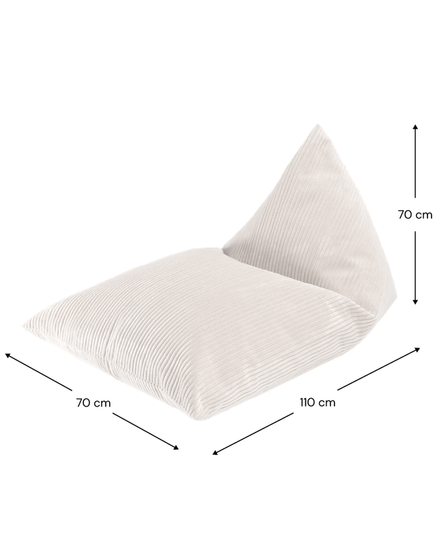 Wigiwama Big Lounger - White