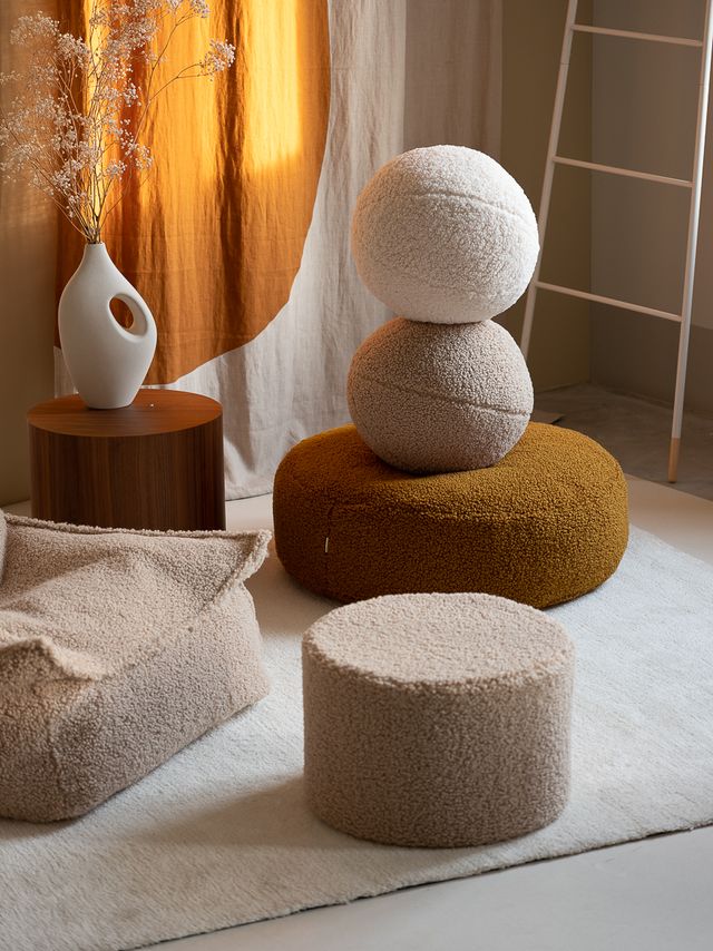 Wigiwama Ottoman - Brown