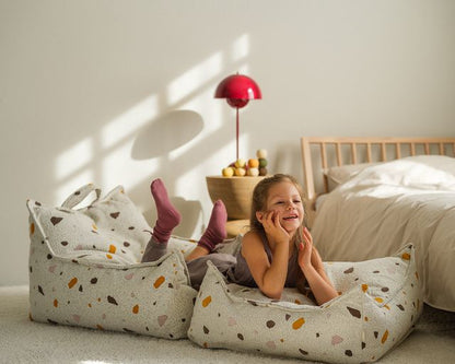 Terrazzo Marble Beanbag Chair
