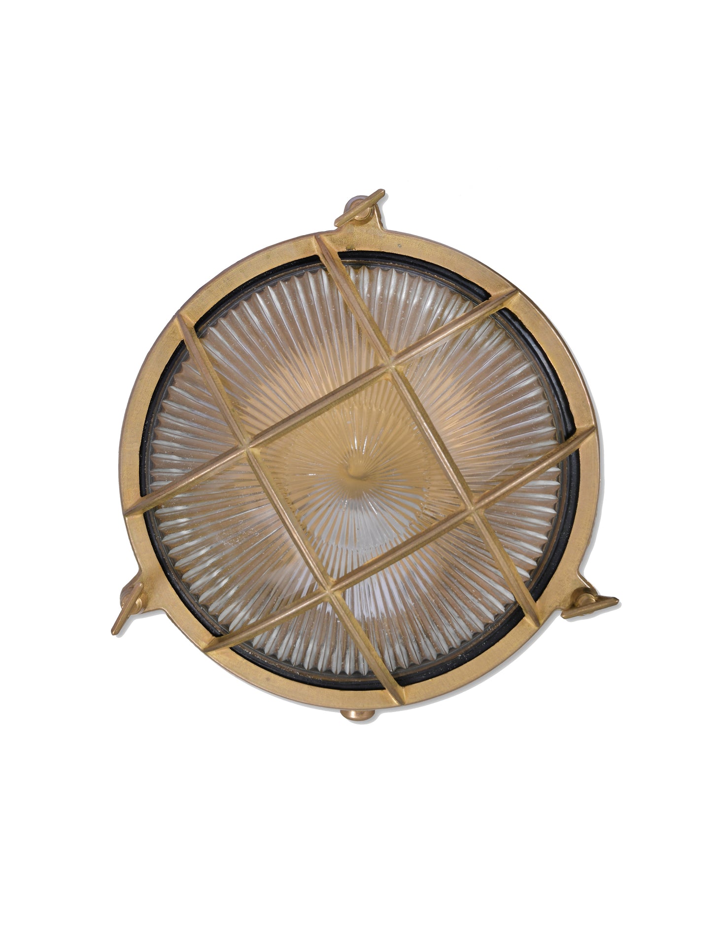 Devonport Round Bulk Head Light Brass