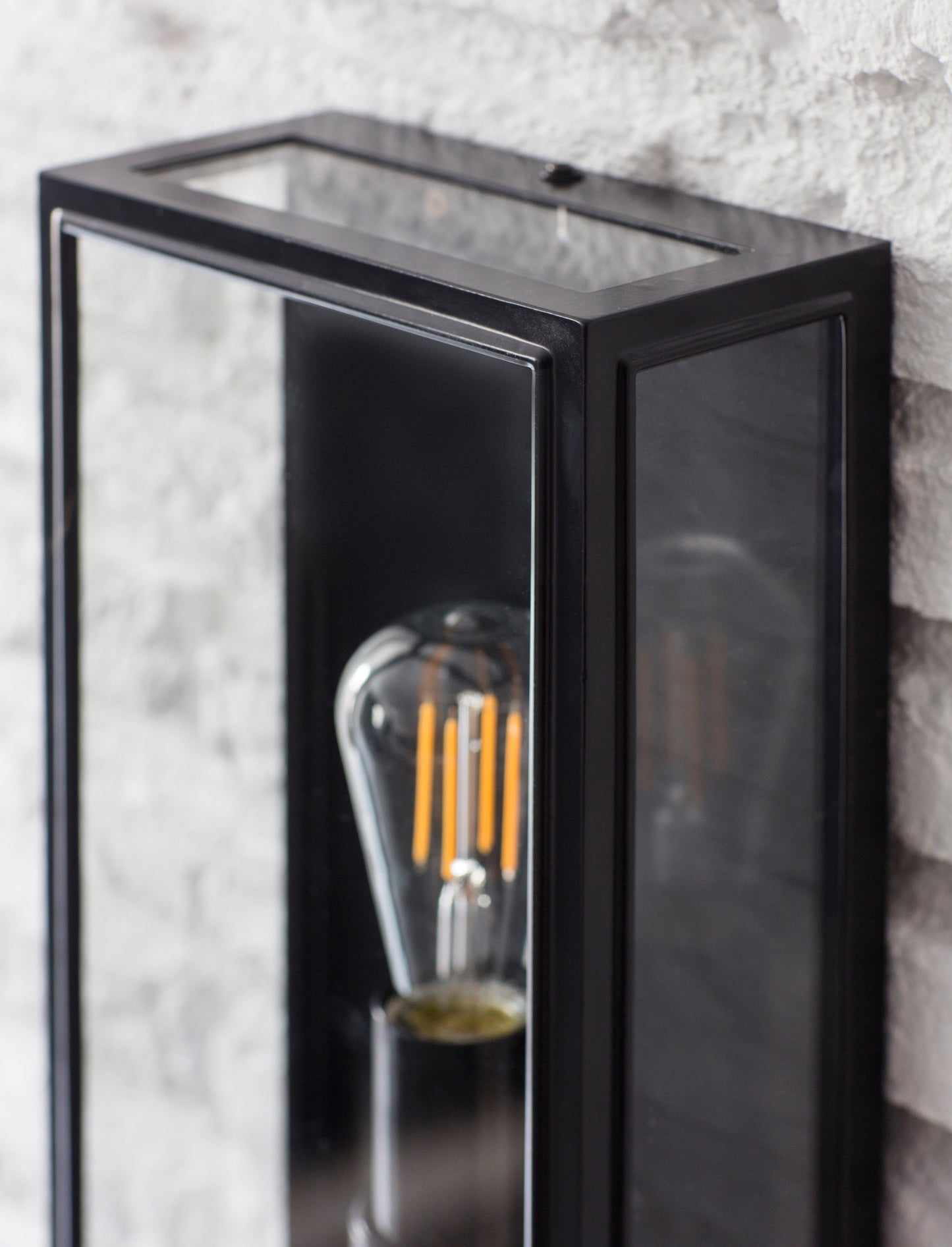 Belgrave Outdoor Lantern Tall Carbon - Wall Lights - Garden Trading -