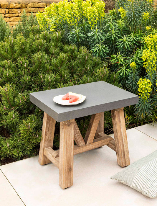Chilford Stool Grey