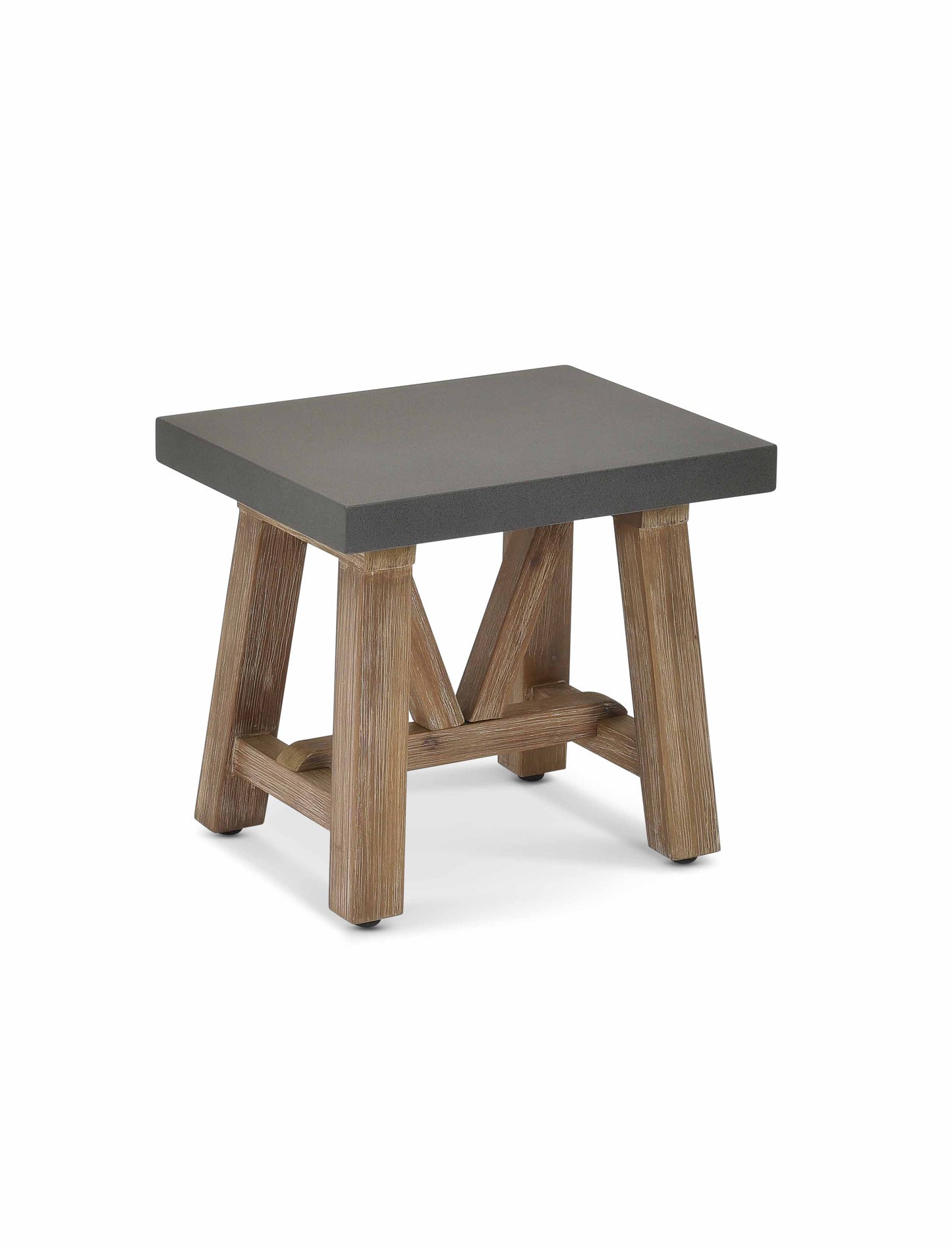 Chilford Stool Grey - Chairs & Loungers - Garden Trading -