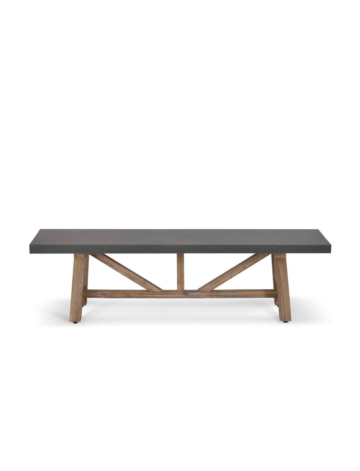 Chilford Bench Small Grey
