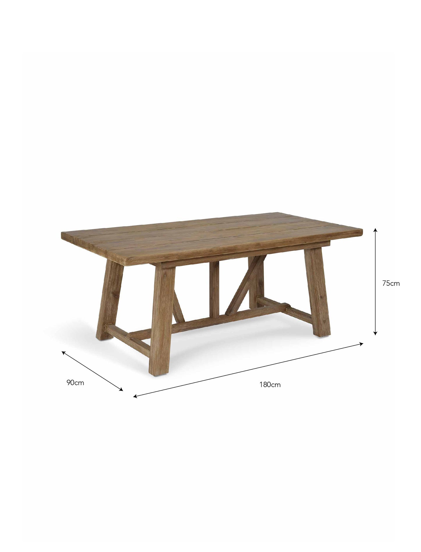 Chilford Solid Wood Dining Table Small