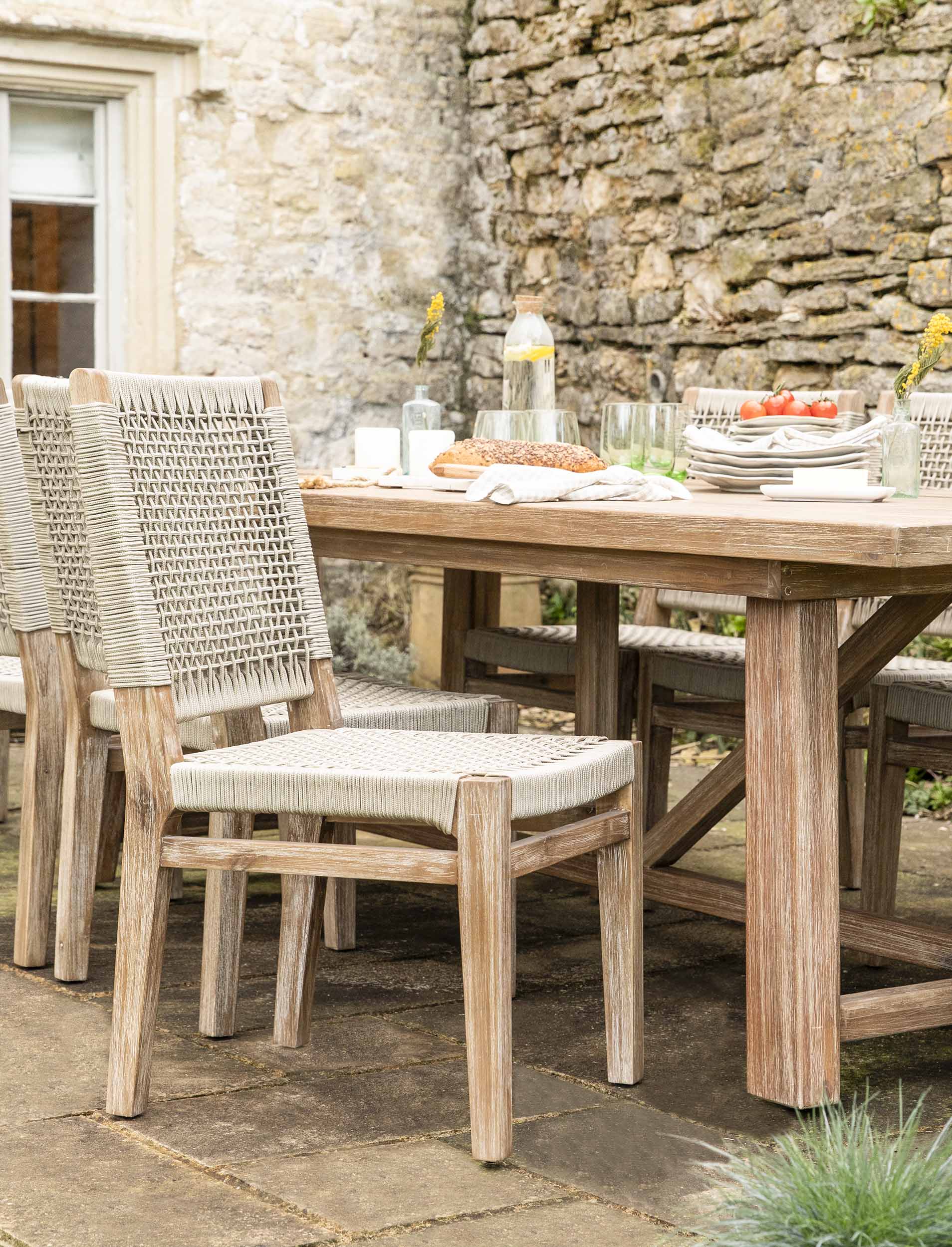 Chilford Dining Chairs Set of 2 - Chairs & Loungers - Garden Trading -