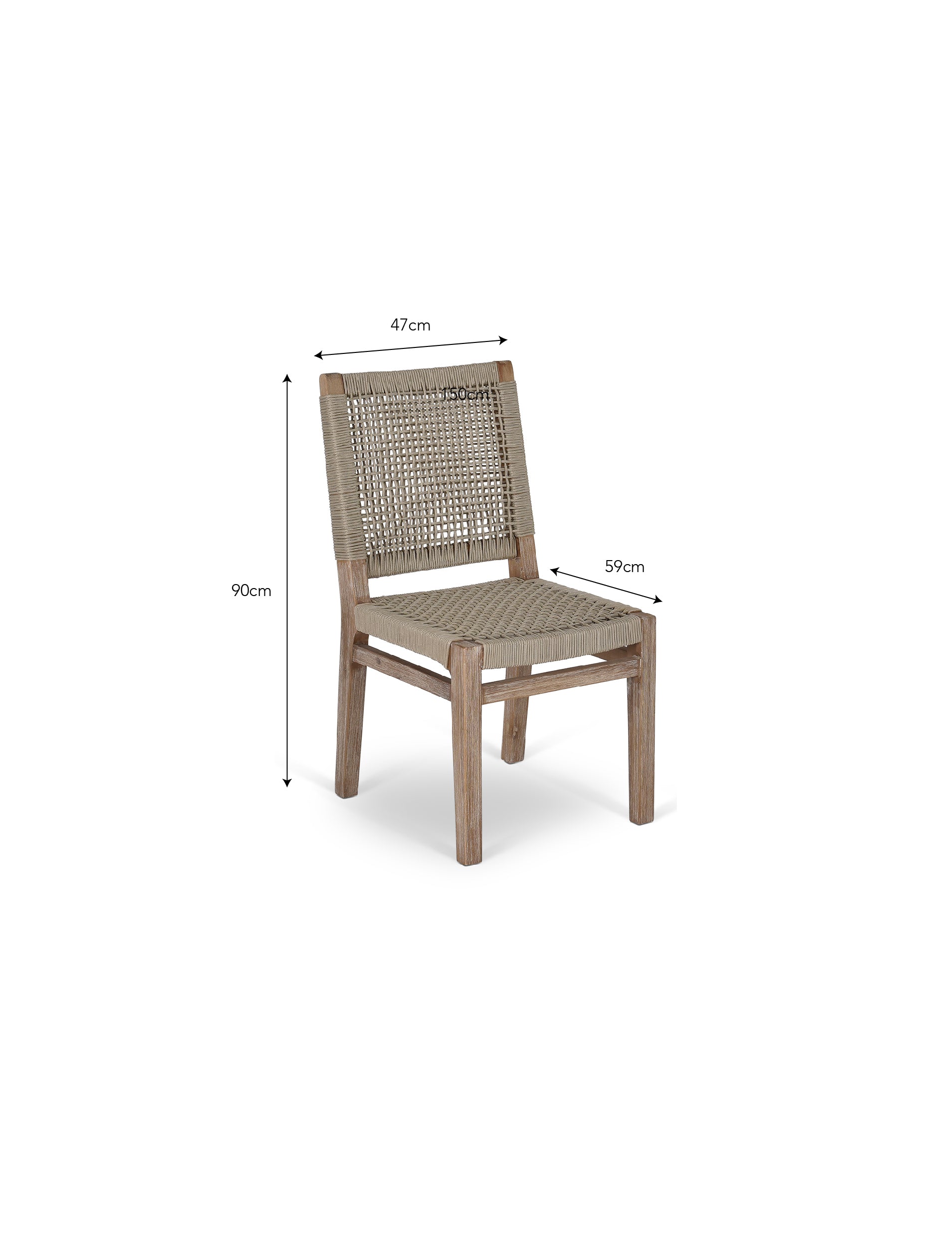 Chilford Dining Chairs Set of 2 - Chairs & Loungers - Garden Trading -