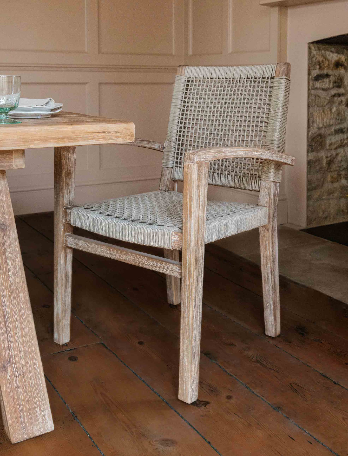 Chilford Carver Dining Chairs Set of 2 - Chairs & Loungers - Garden Trading -