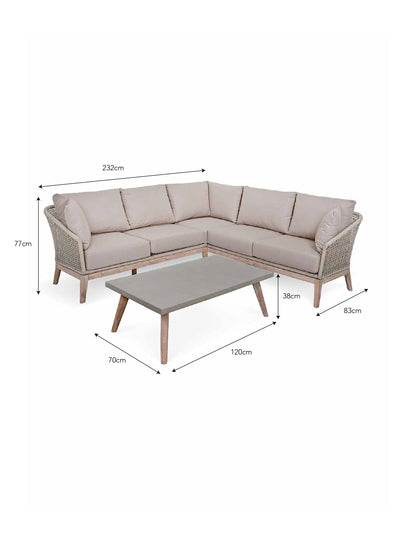 Lynton Corner Sofa Set