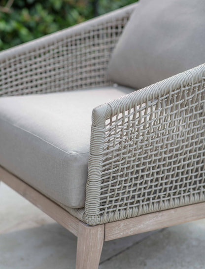 Lynton Armchair Grey - Chairs & Loungers - Garden Trading -