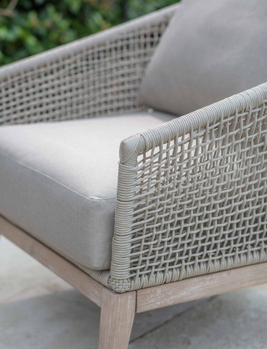 Lynton Armchair Grey - Chairs & Loungers - Garden Trading -