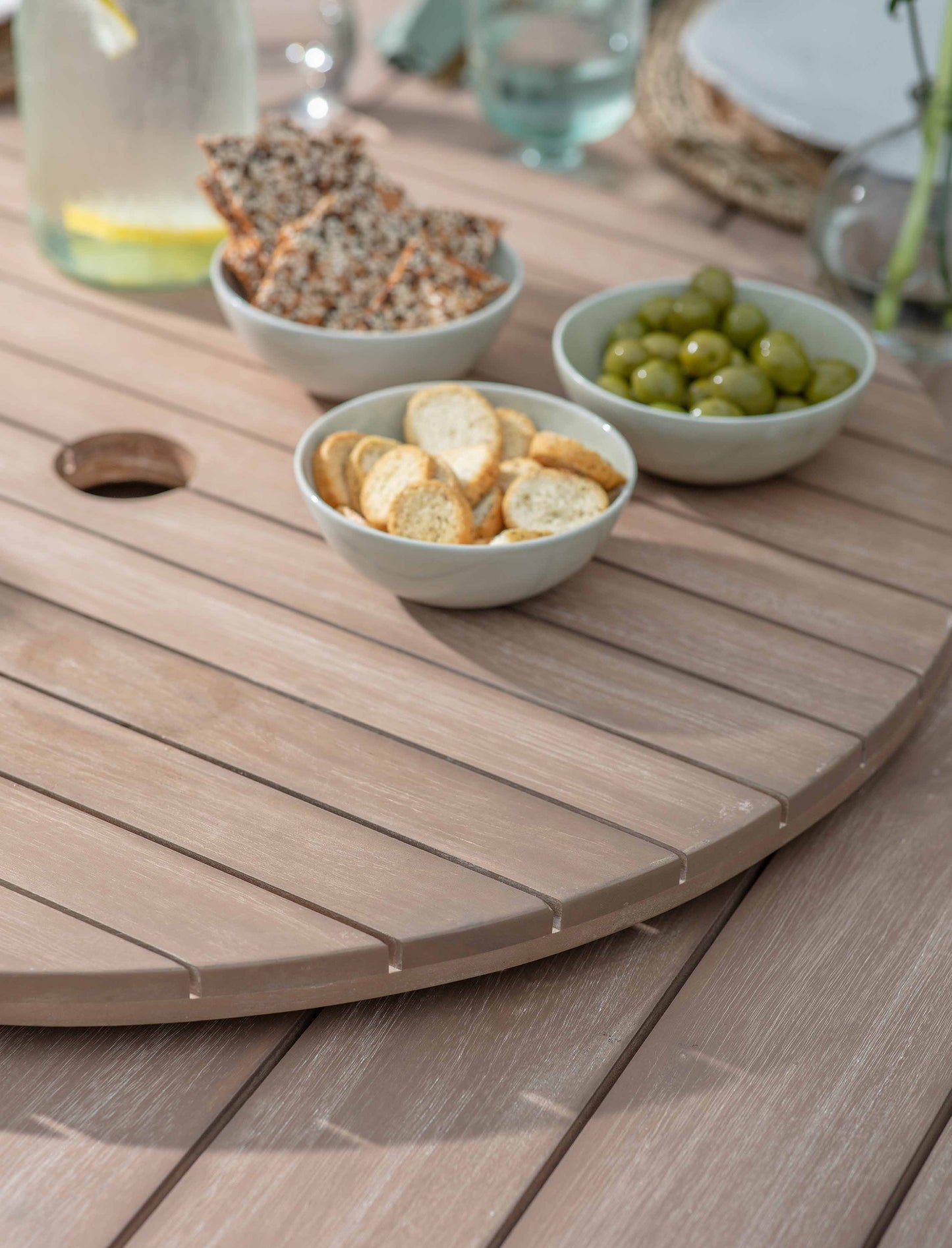 Porthallow Lazy Susan Natural