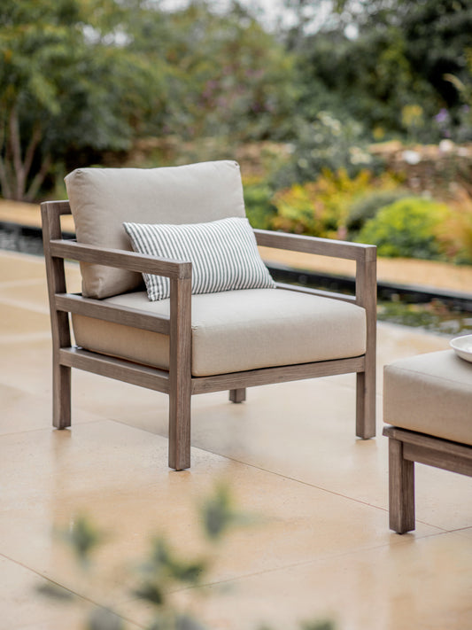 Sandridge Armchair Natural - Chairs & Loungers - Garden Trading -