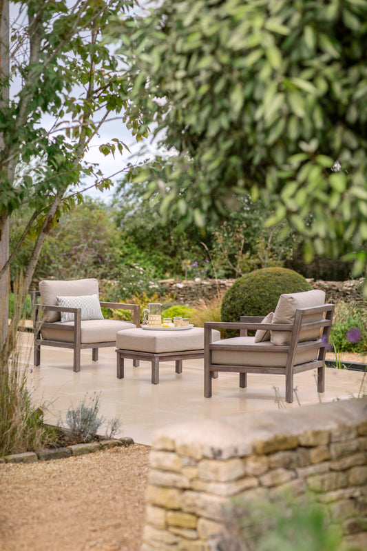 Sandridge Ottoman - Chairs & Loungers - Garden Trading -