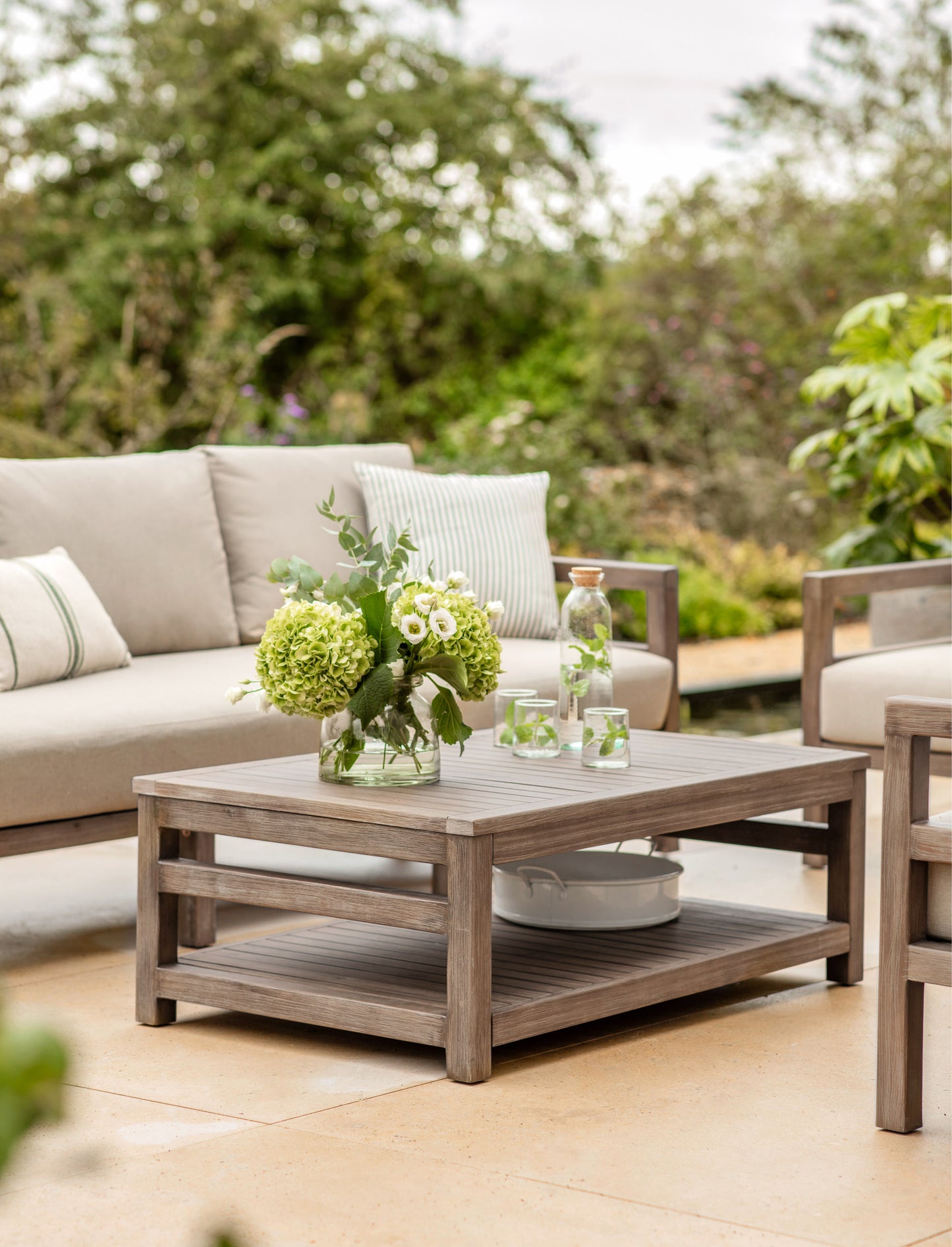 Sandridge Rectangular Coffee Table Natural - Sofas & Sets - Garden Trading -