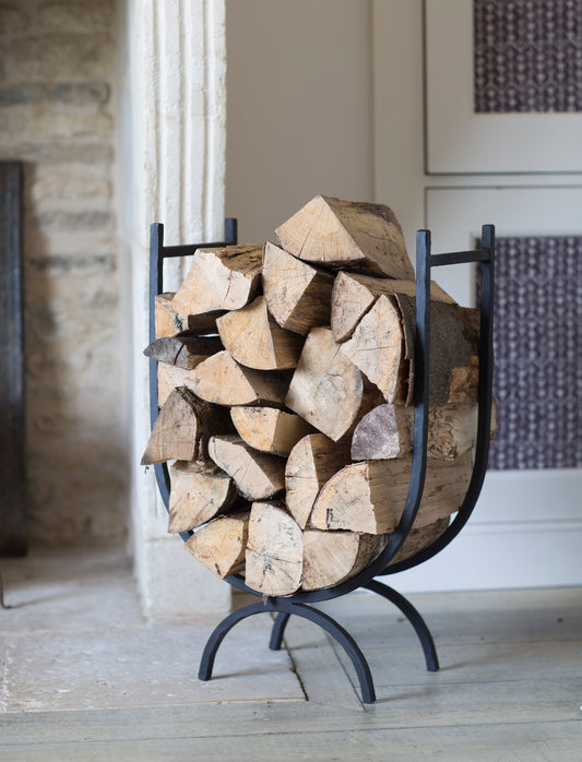 Classic Log Holder Large - Log Storage & Baskets - Garden Trading -
