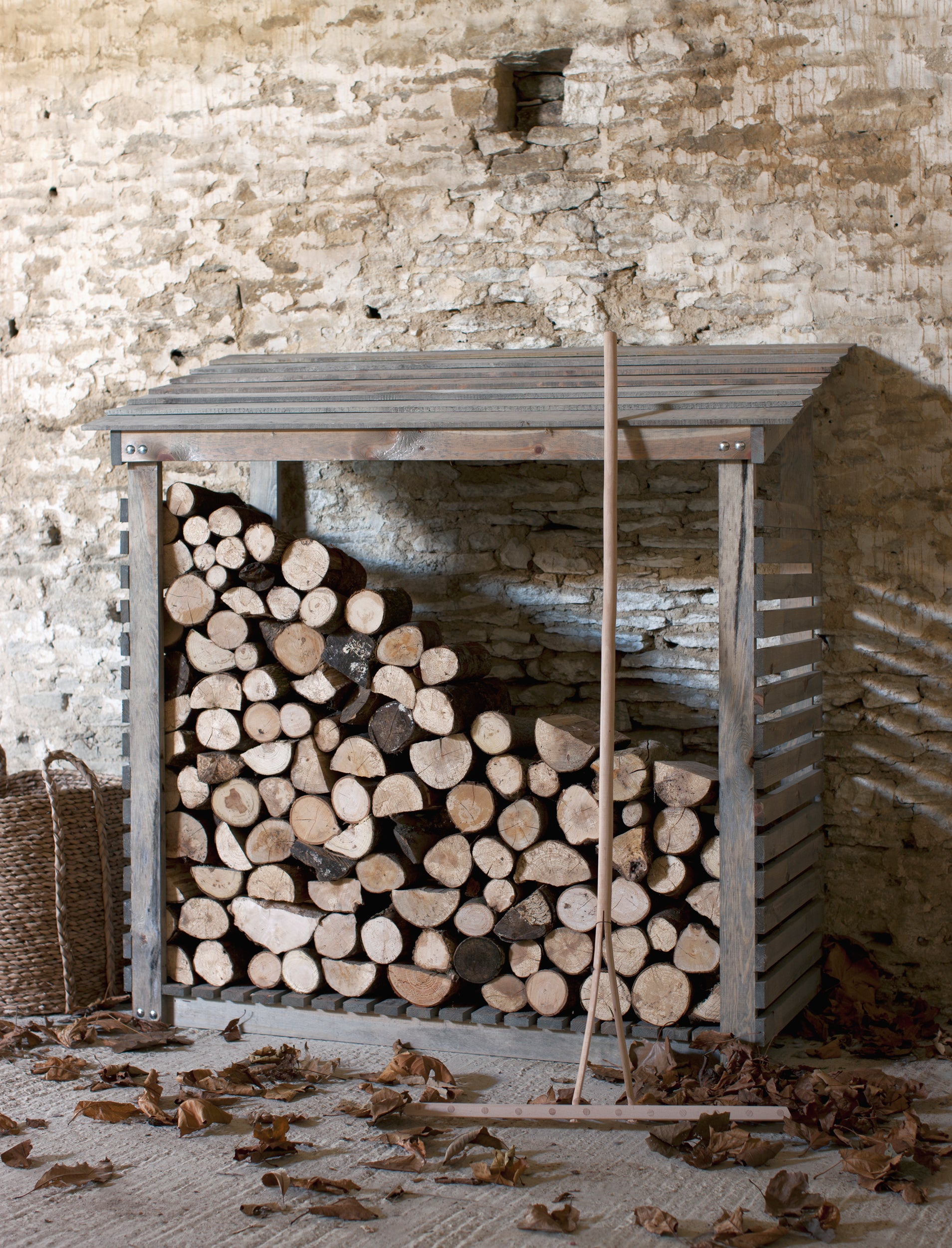 Aldsworth Log Store Wide - Bin & Log Stores - Garden Trading -