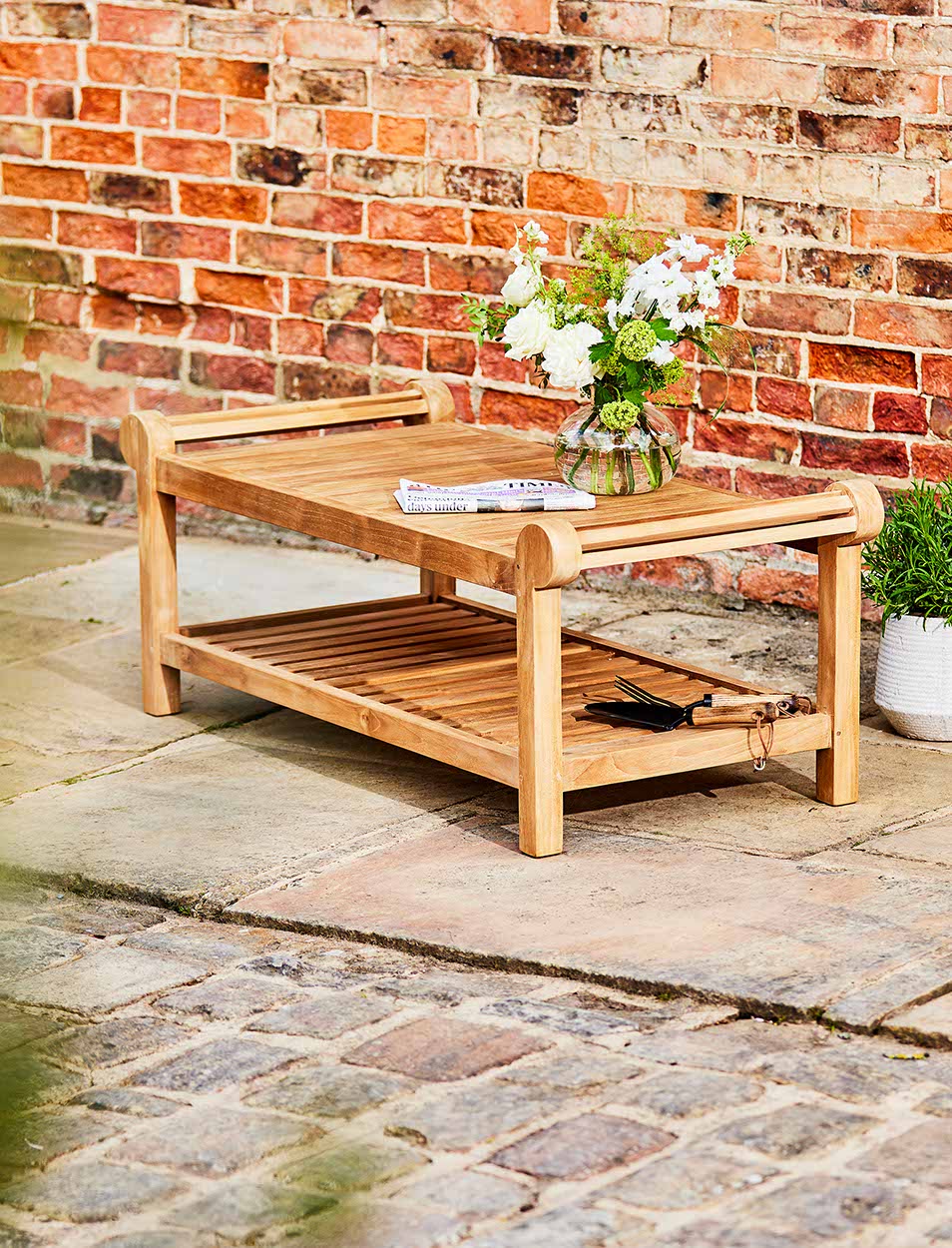 Lutyens Teak Coffee Table 130cm x 60cm