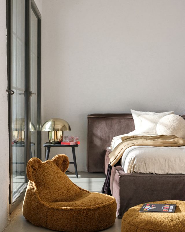 Wigiwama Ottoman - Brown