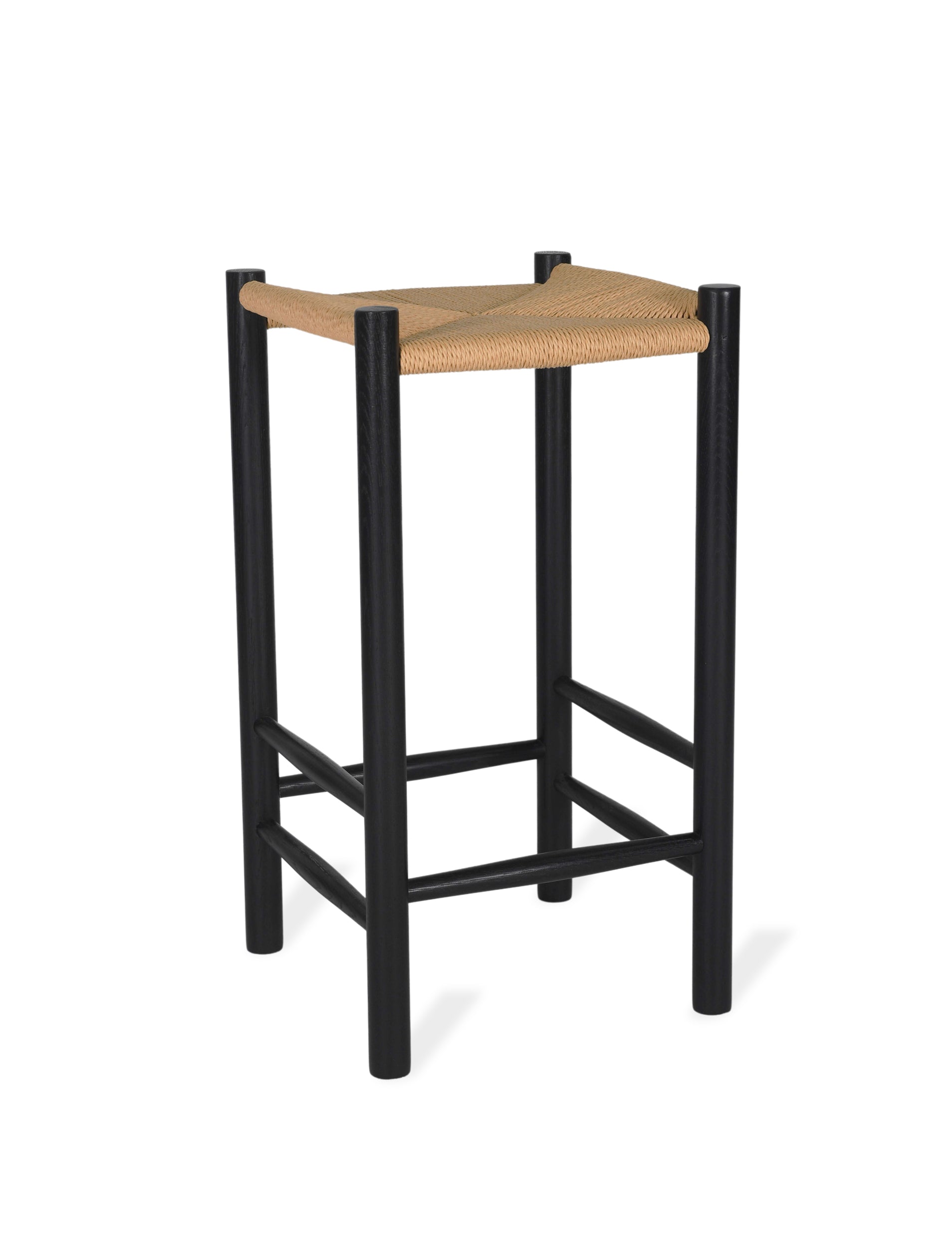 Longworth Bar Stool Black - Bar Tables & Stools - Garden Trading -