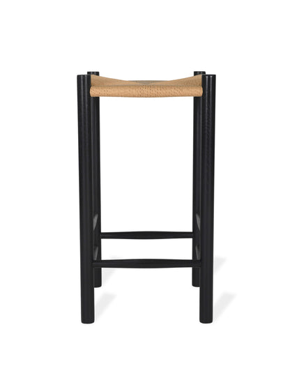 Longworth Bar Stool Black - Bar Tables & Stools - Garden Trading -