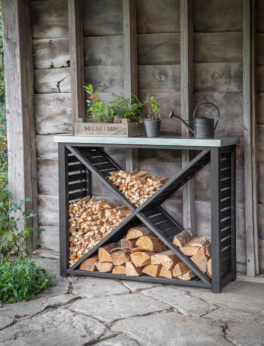 Moreton Cross Log Store Large Black