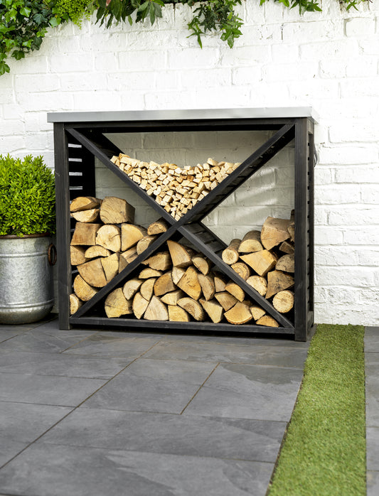 Moreton Cross Log Store Large Black