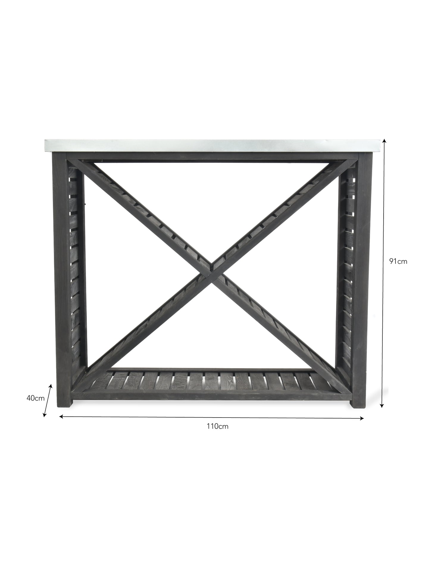 Moreton Cross Log Store Large Black