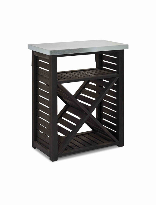 Moreton Cross Log Store Small Black - Bin & Log Stores - Garden Trading -
