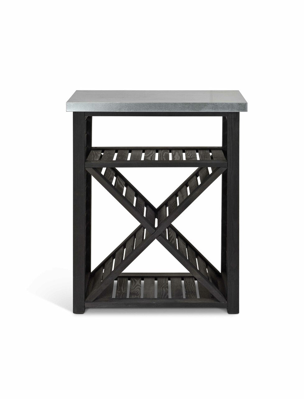 Moreton Cross Log Store Small Black - Bin & Log Stores - Garden Trading -
