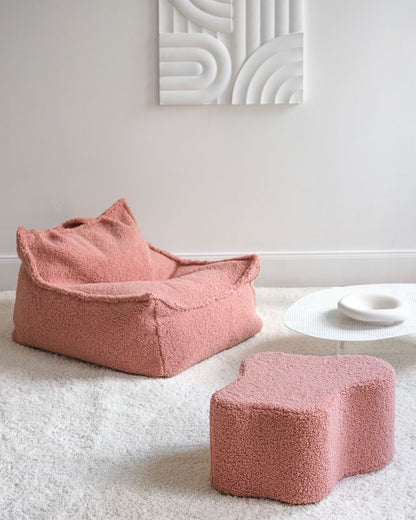 Guava Pink Beanbag Chair
