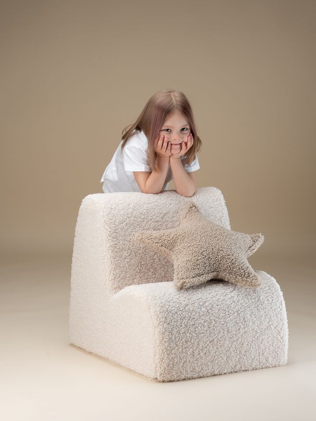 Cream White Cloud Chair