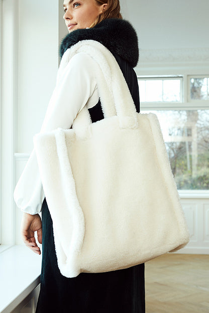 Maxi Glory Shopper White