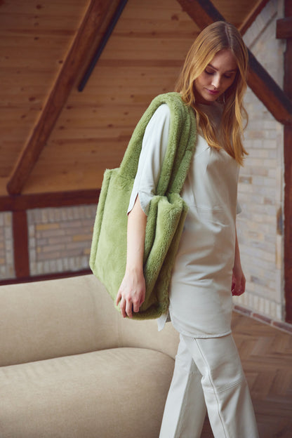 Maxi Glory Shopper Split Pea