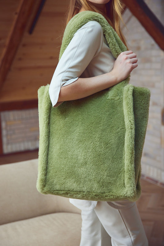 Maxi Glory Shopper Split Pea