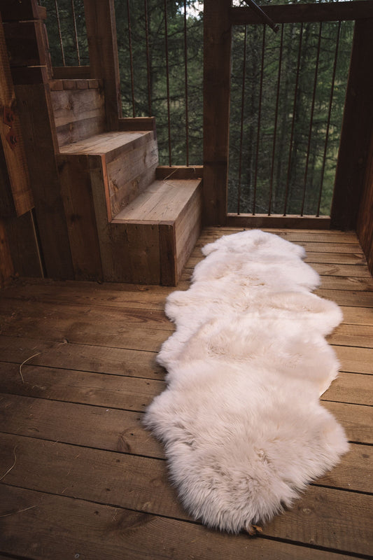 New Zealand Sheepskin Long Wool Rug Candy