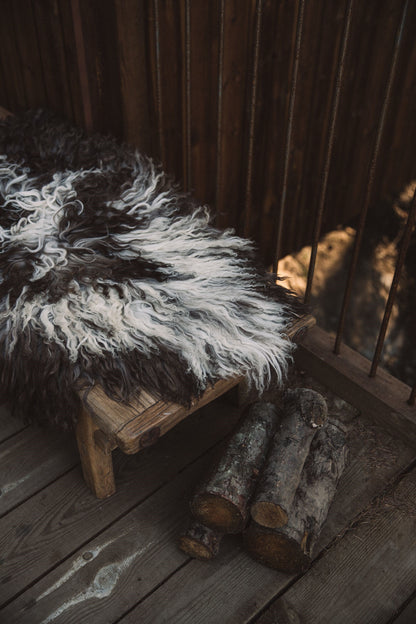 Austrian Curly Sheepskin Rug/Throw Mix