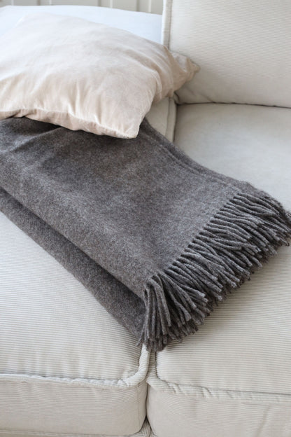 Julia Throw Dark Grey