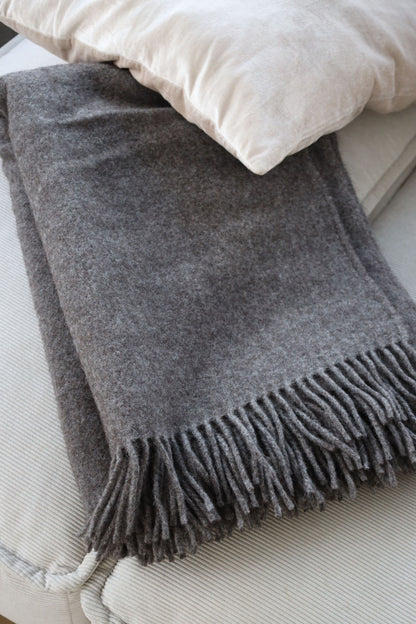Julia Throw Dark Grey