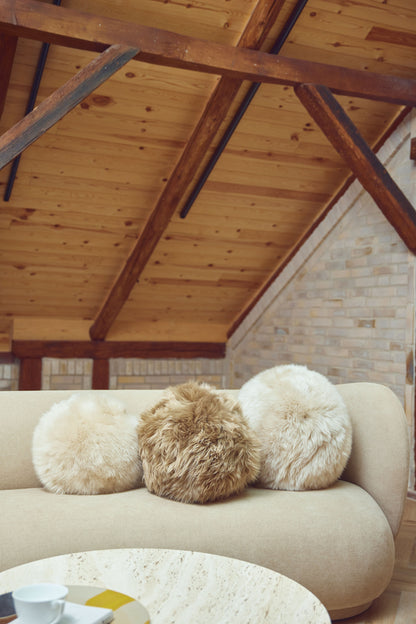 Angelite Cushion Taupe Large