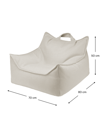 Wigiwama Outdoor Beanbag Chair - Beige
