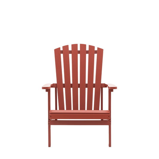 Saltham Outdoor Lounge Chair Rust